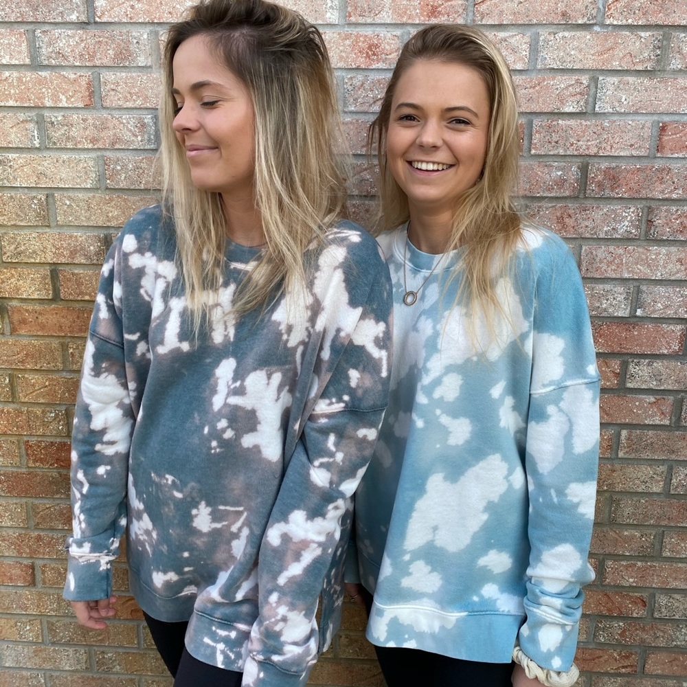 Oversized Tie Dye Crewneck